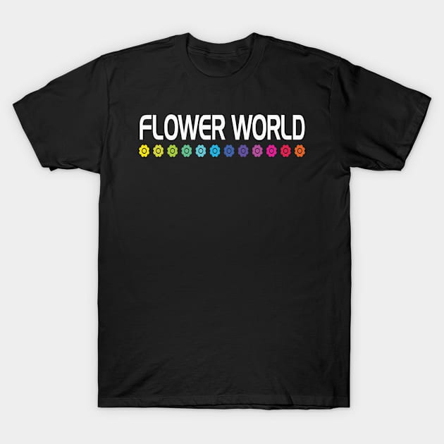 Flower World T-Shirt by ThemeParkShop